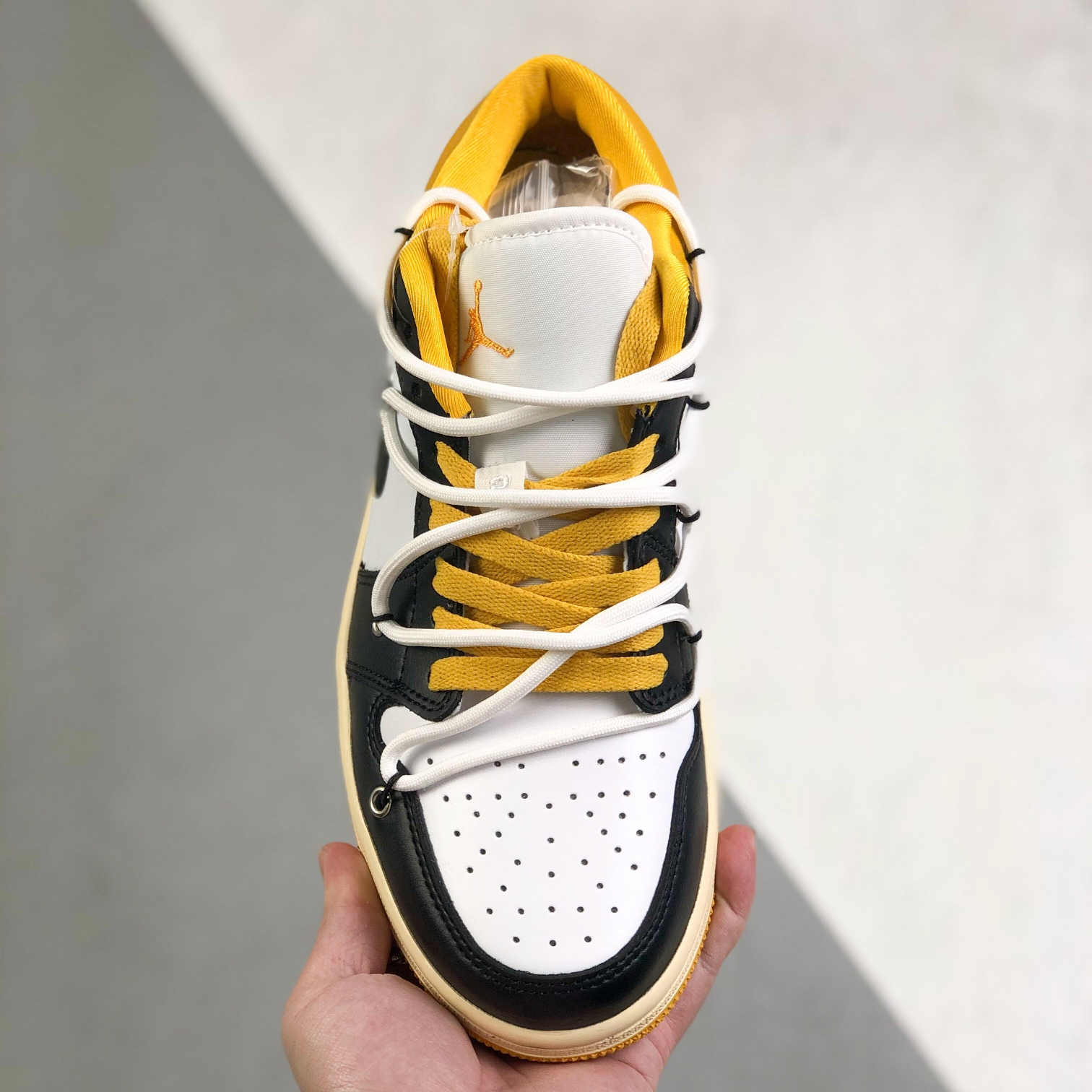 Nike Air Jordan 1 x OFF White Low Top Sneakers Shoes Gr. 36-46