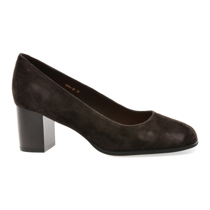 Pantofi eleganti EPICA maro, 58863, din piele intoarsa