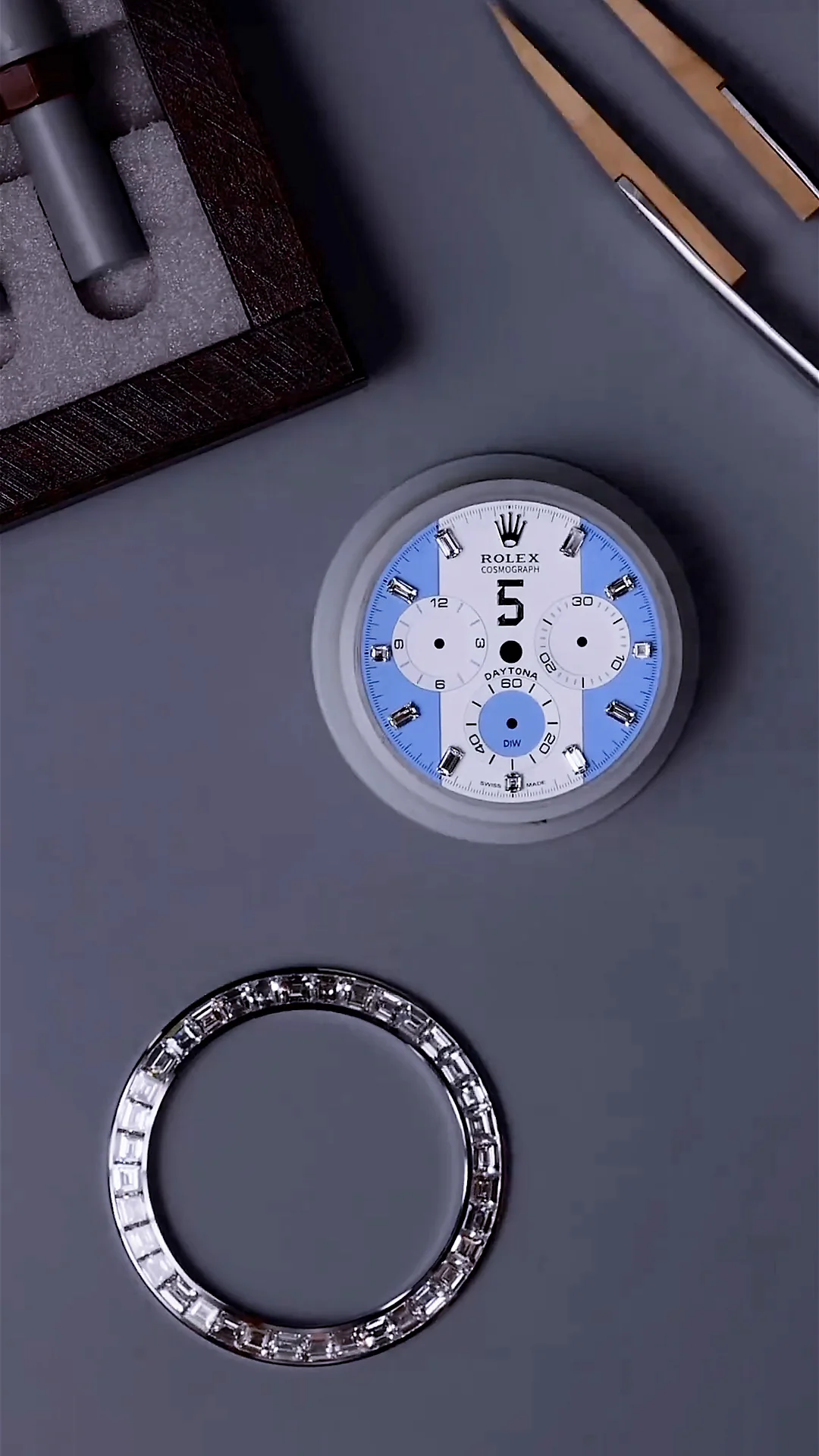 DiW Rolex Daytona LEANDRO PAREDES Diamond Bezel