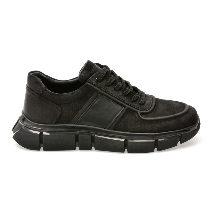 Pantofi sport GRYXX negri, 33635, din nabuc