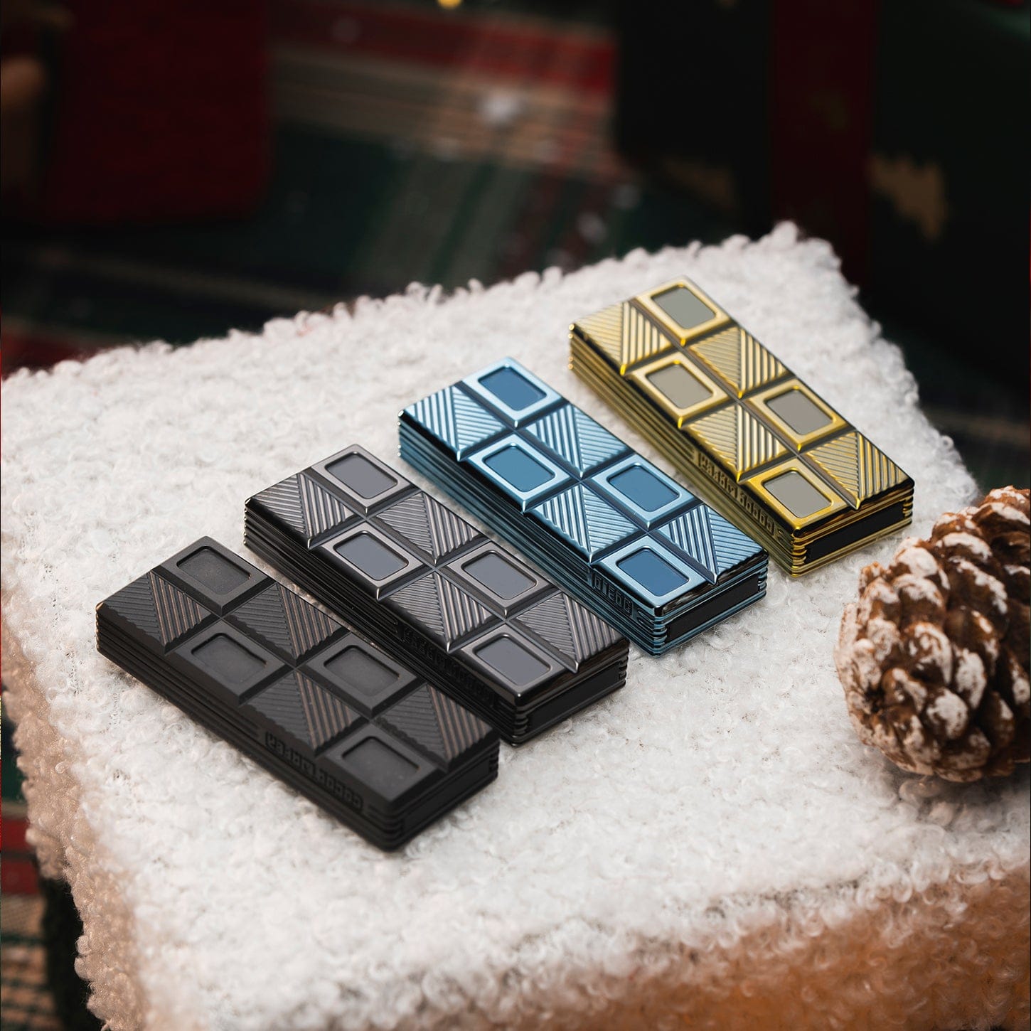 01 EDC Wafer Biscuit 2.0-Chocolate Fidget Slider