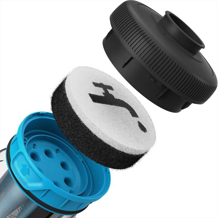 BLACK & DECKER - Scopa elettrica BHFEB520D1-TITANIUM/BLU