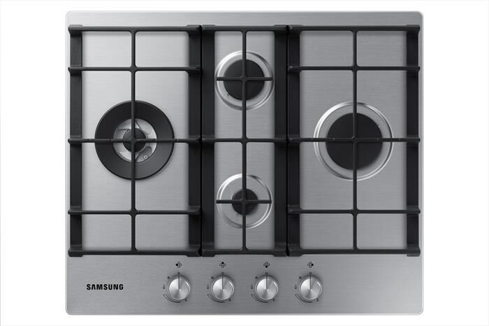 SAMSUNG - Piano cottura a gas NA64H3031BS/T1 60 cm-Acciaio AISI 304