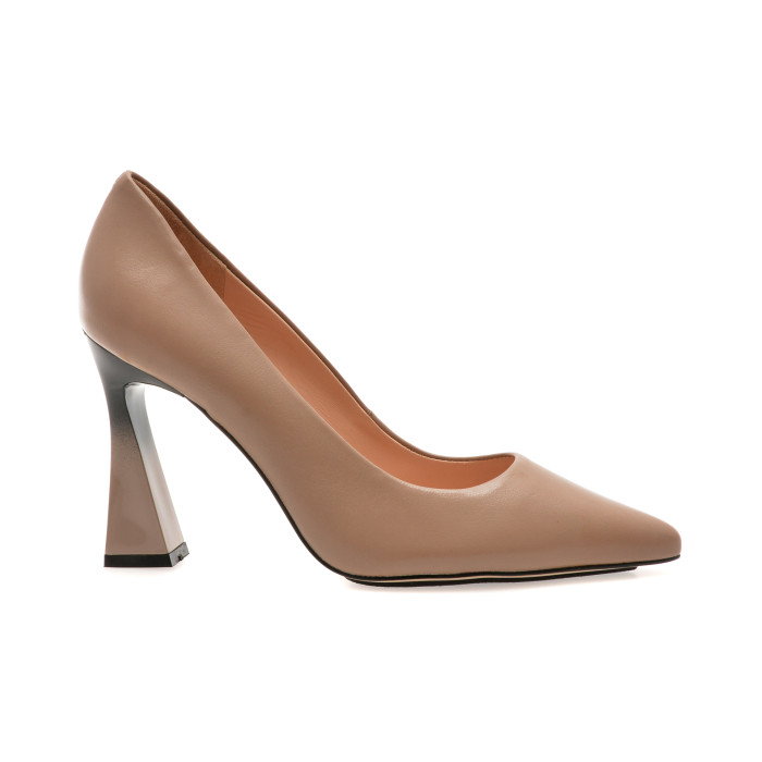 Pantofi eleganti EPICA gri, 9649835, din piele naturala