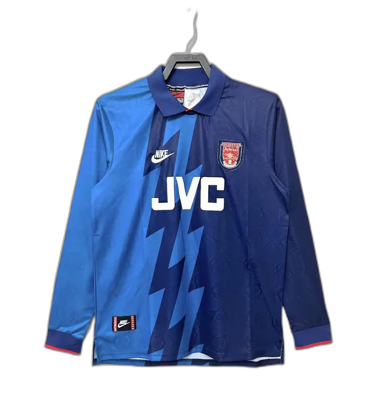 Arsenal 95/96 II Away Jersey - Long Sleeve Retro Version