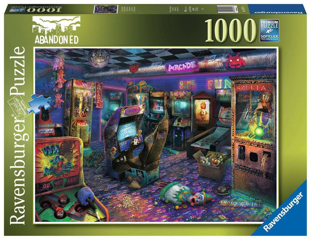 Abandoned Series – Forgotten Arcade 1000 Piece Puzzle