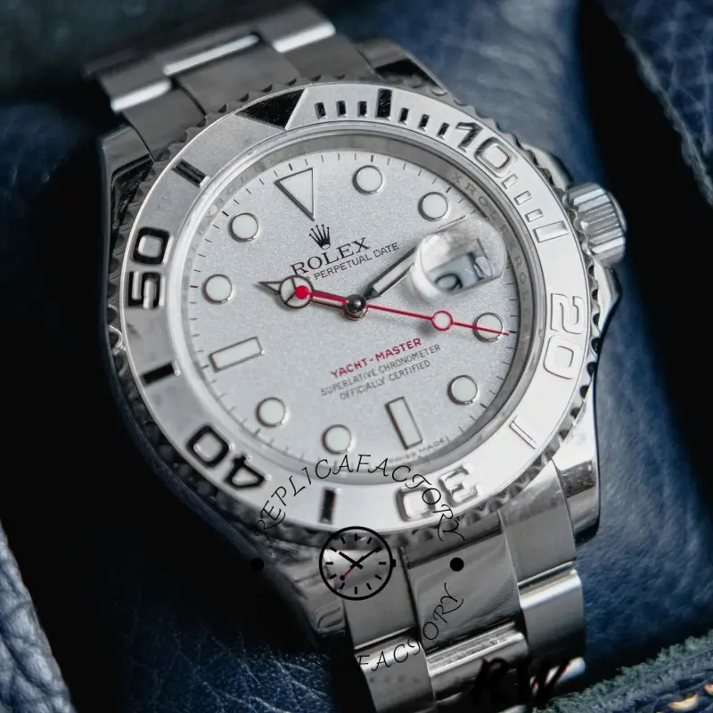 Rolex Yacht Master 16622 Silver Dial 40mm Mens replica watch