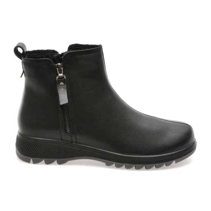 Ghete FLAVIA PASSINI negre, W8502, din piele naturala