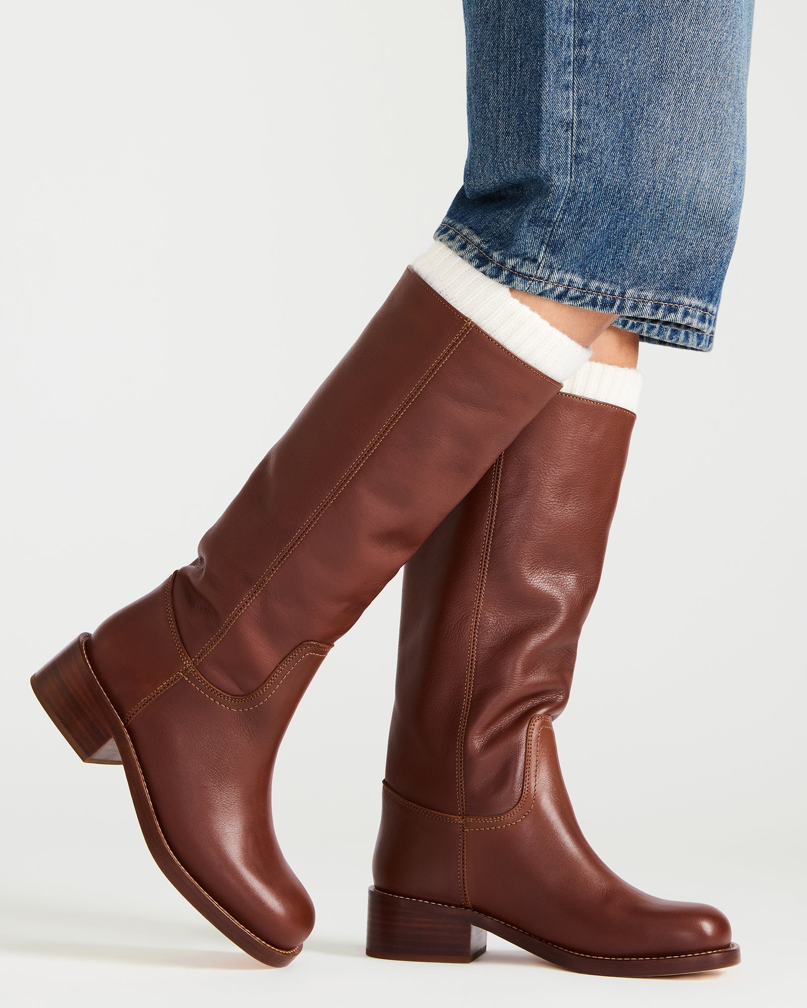Riggs Rust Leather