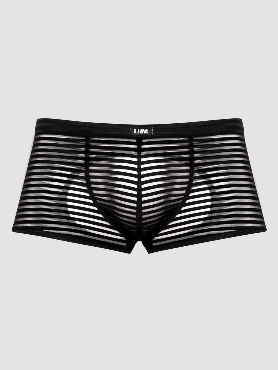LHM Stripe Mesh Open Back Boxer Shorts