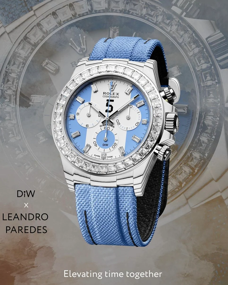 DiW Rolex Daytona LEANDRO PAREDES Diamond Bezel