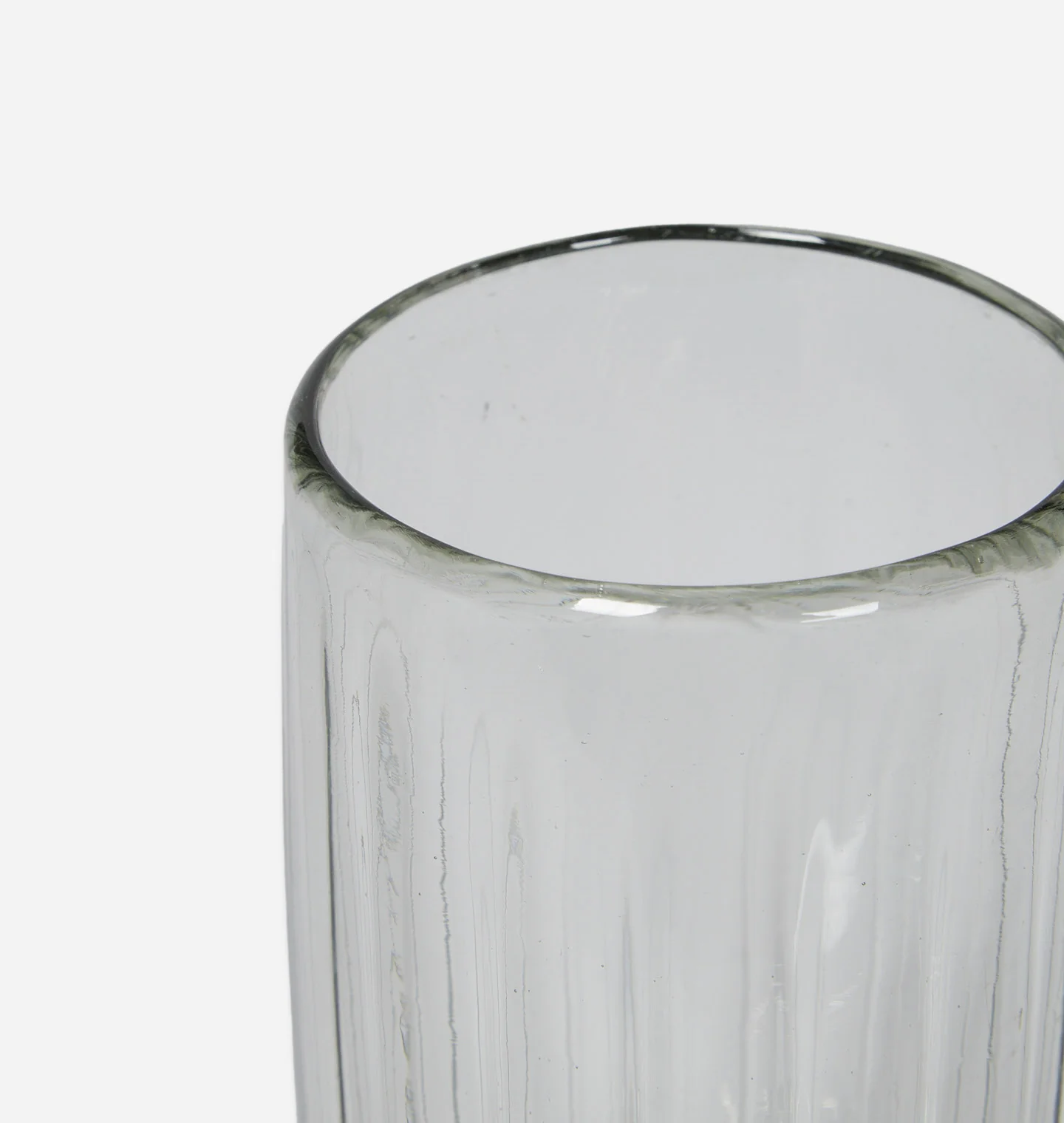 Sucely Handblown Fluted Glass
