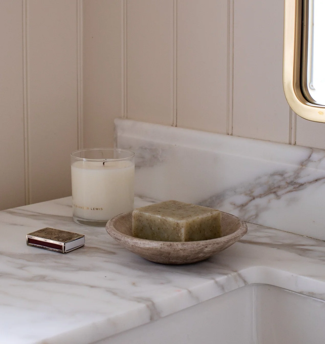 White Marble Bowl