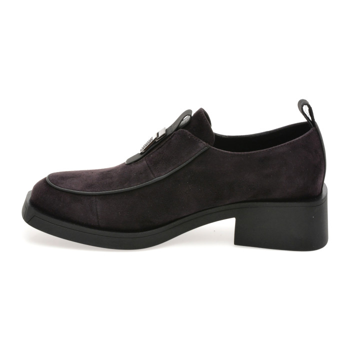 Pantofi EPICA mov, LD1139, din piele intoarsa