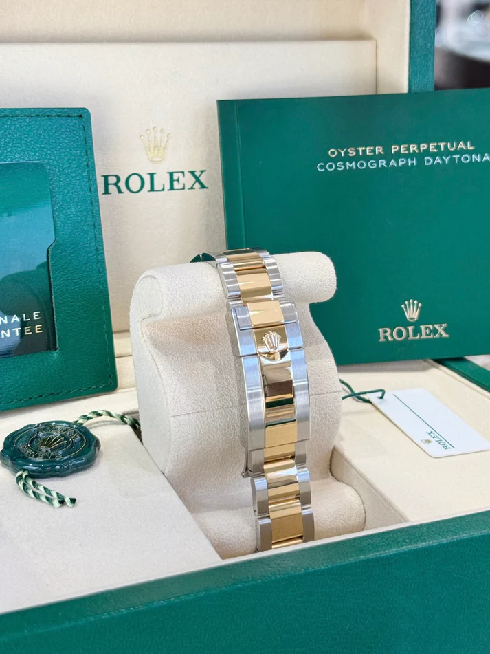 Rolex Daytona Steel & Gold White Dial 116503