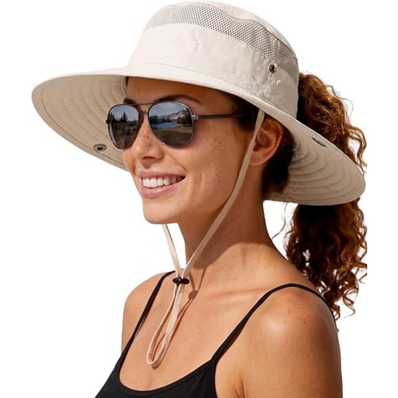 Women Outdoor Bucket Sun Hat