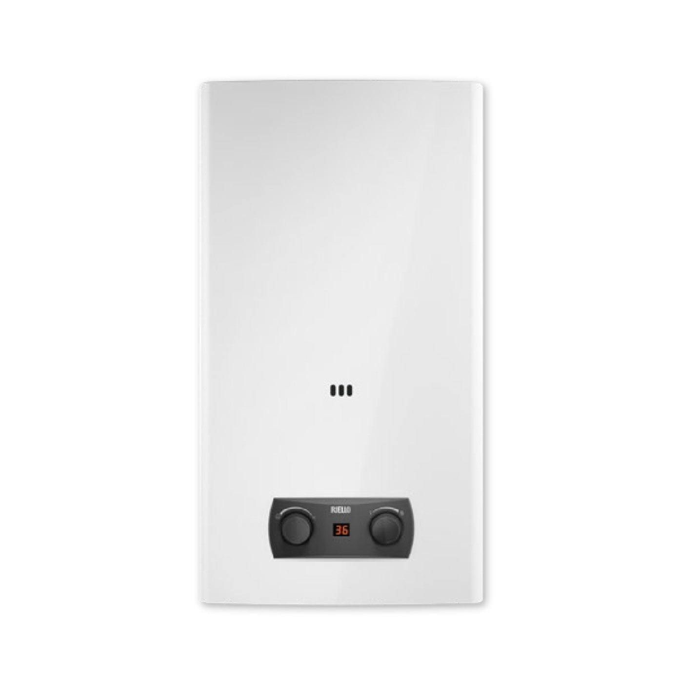 Scaldabagno a Gas Riello Acquafun2 LN P 11 LT Gpl Camera Aperta