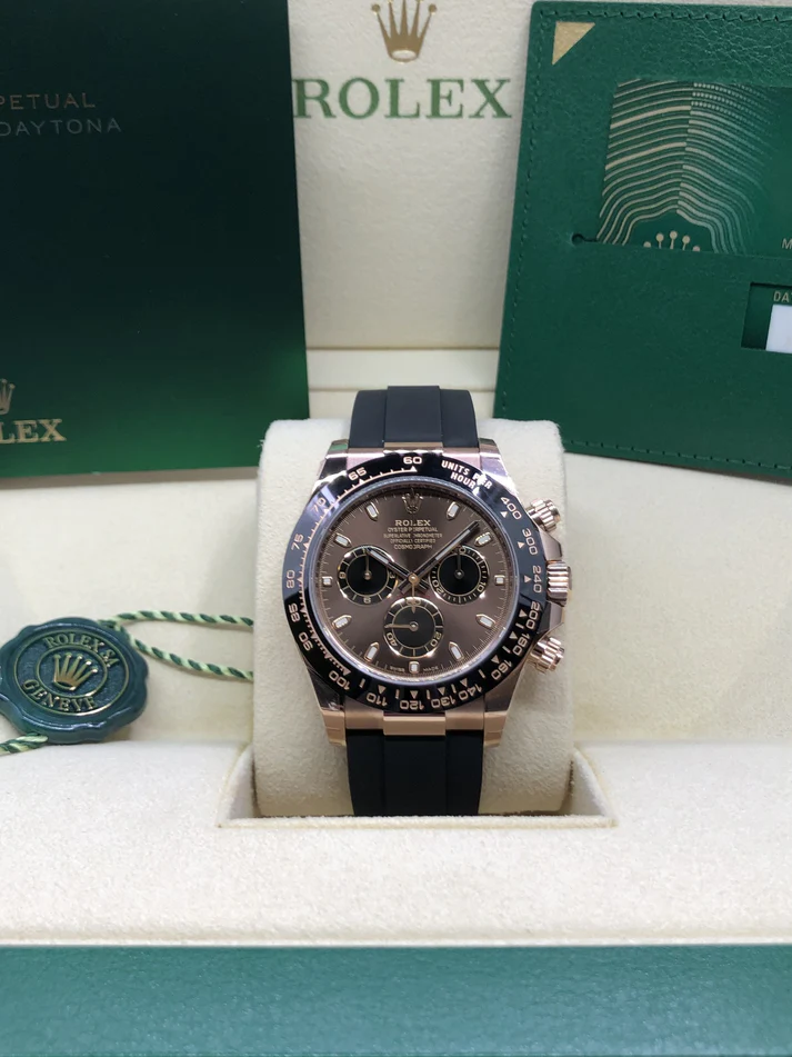 Cosmograph Daytona Everose Gold Oysterflex M116515LN-0041