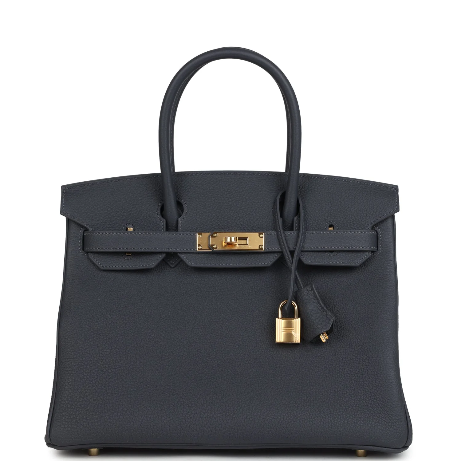 Hermes Birkin 30 Ardoise Togo Gold Hardware