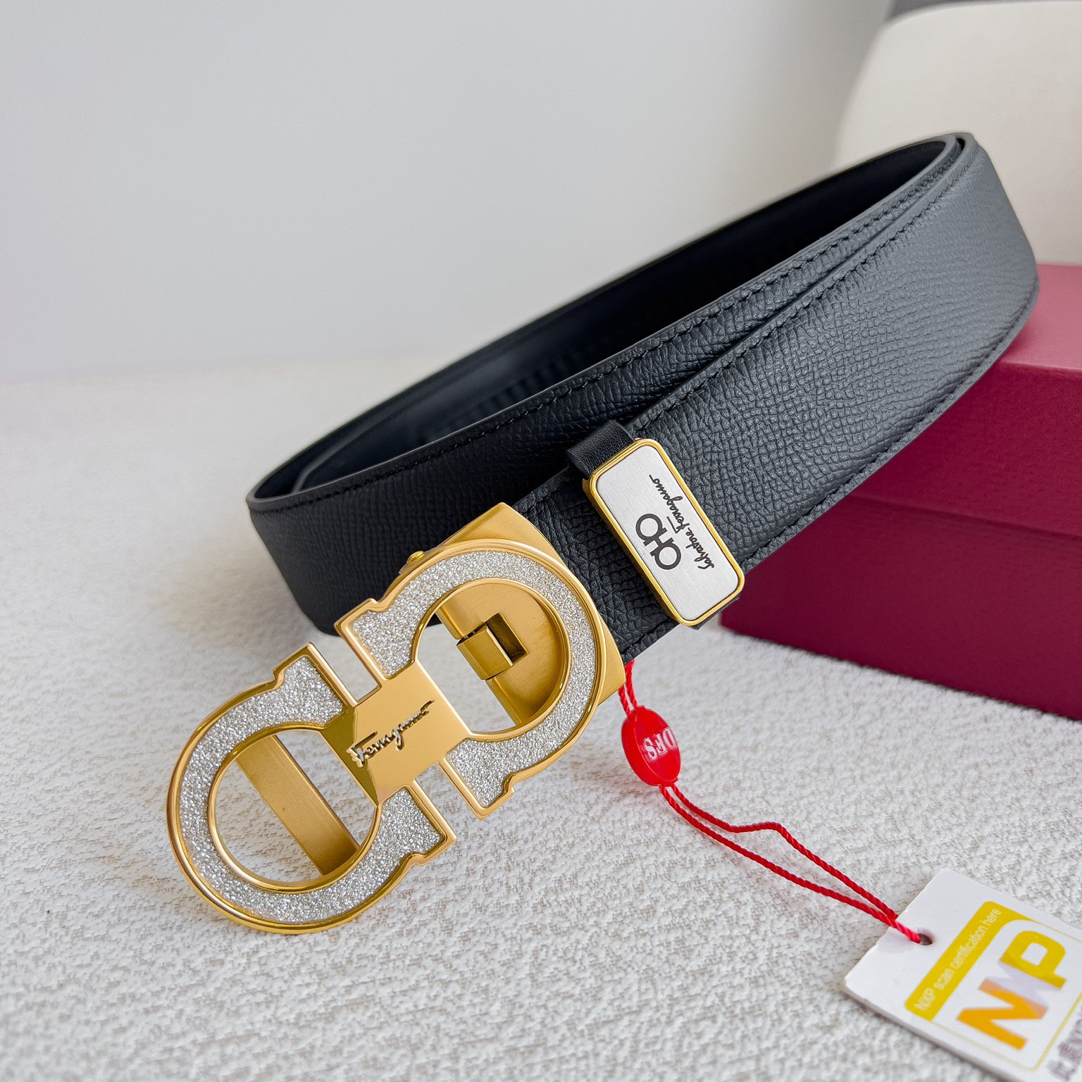 Ferragamo Men Belt Width 3.5cm