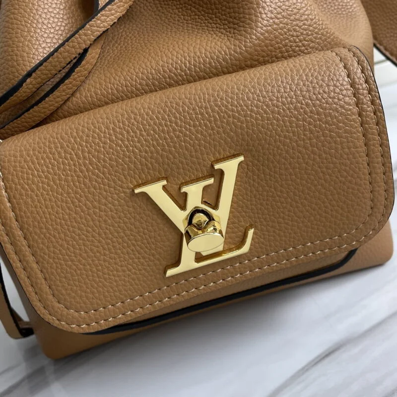 Louis Vuitton Lockme Bucket Black/Brown/Grey