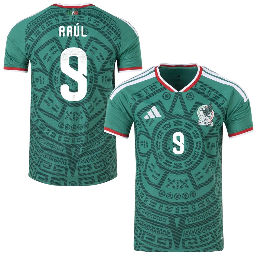 Mexico Home RAÚL 9 Authentic Player [Slim Fit] Player [Slim Fit] Player [Slim Fit] Player Shirt 2026 World Cup