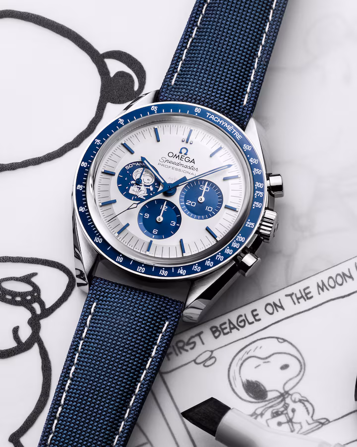 NEW OMEGA Speedmaster “Silver Snoopy Award” Mission Helios 13 50th Anniversary