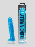 Clone-A-Willy Glow In The Dark Vibrator Moulding Kit Blue