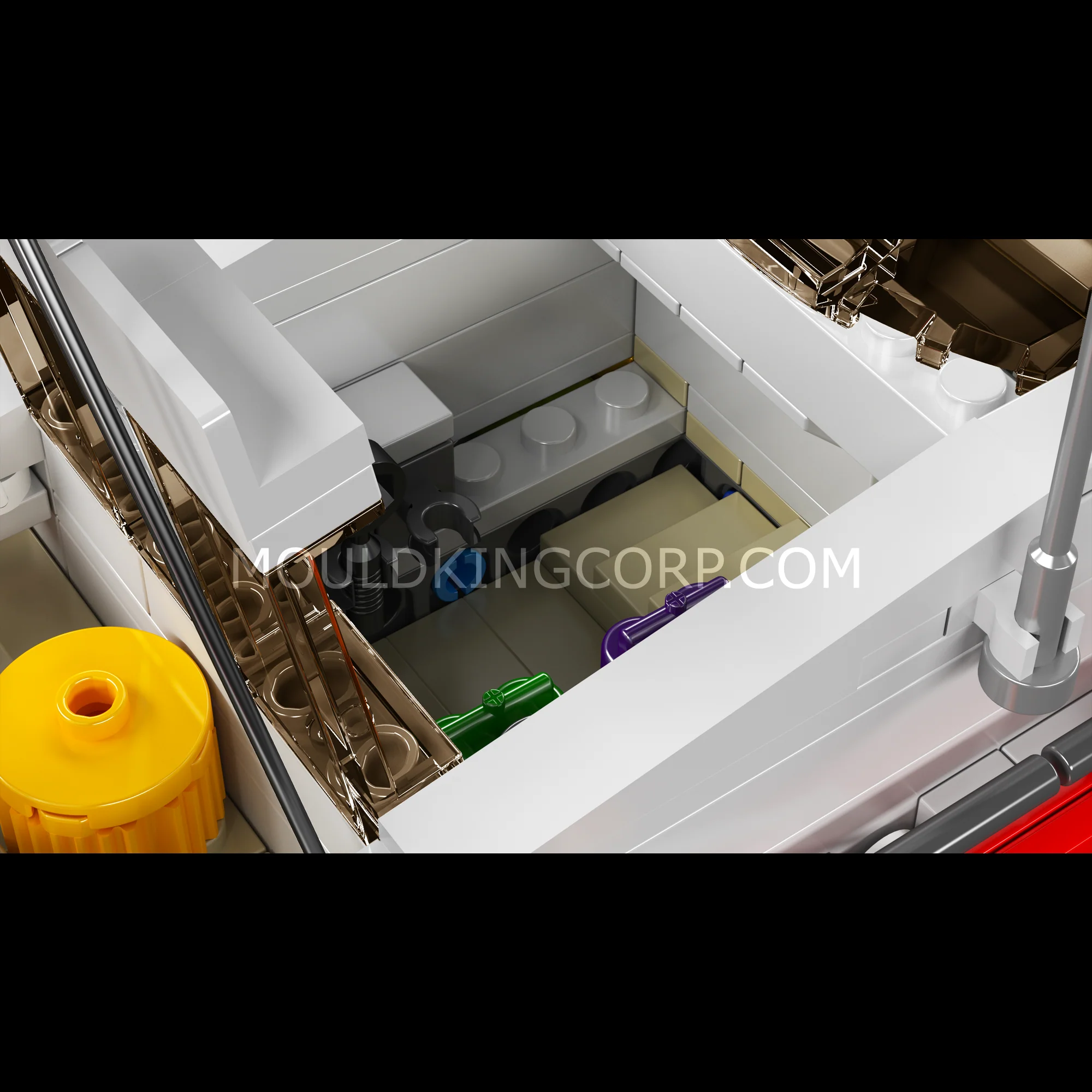 Mould King 10190 Modern Ocean Cruiser Building Set | 767 Pcs