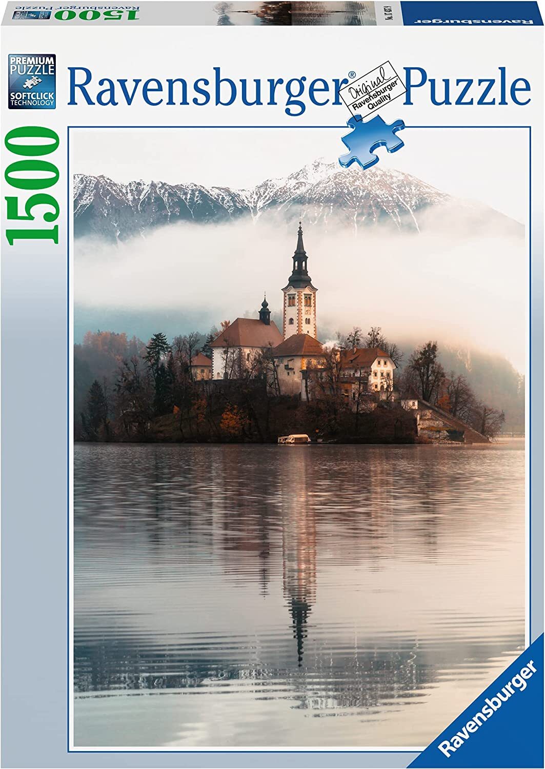 Isola di Bled Slovenia 1500 Piece Puzzle
