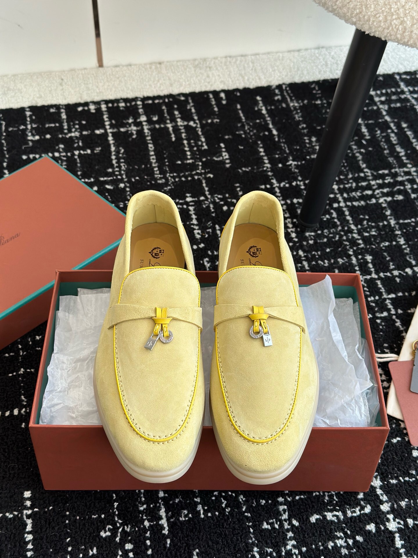 Loro Piana Unisex Loafers Size 36-45