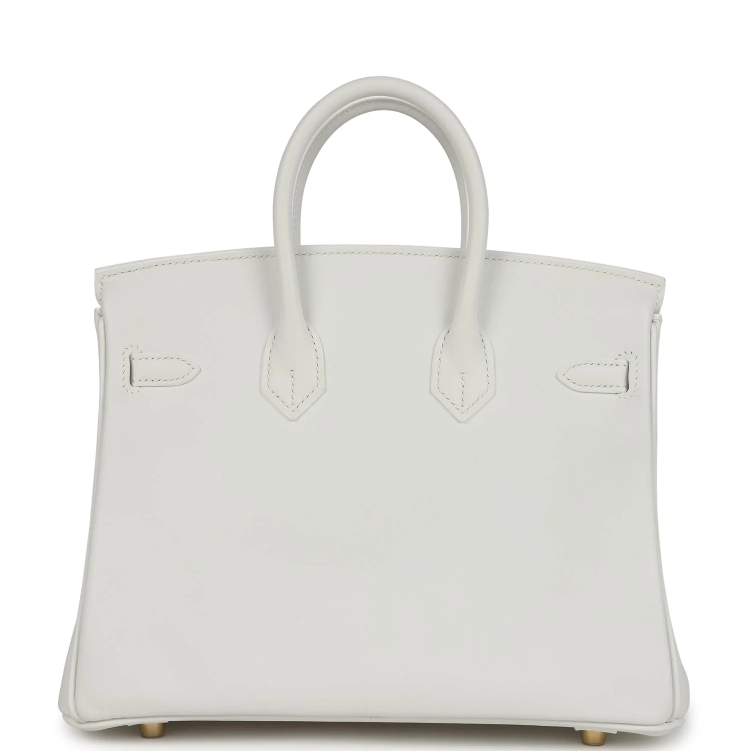 Hermes Birkin 25 New White Swift Gold Hardware