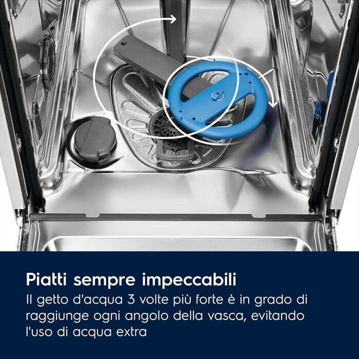 ELECTROLUX - Lavastoviglie ESS68400SX Classe C 14 coperti-Inox antimpronta