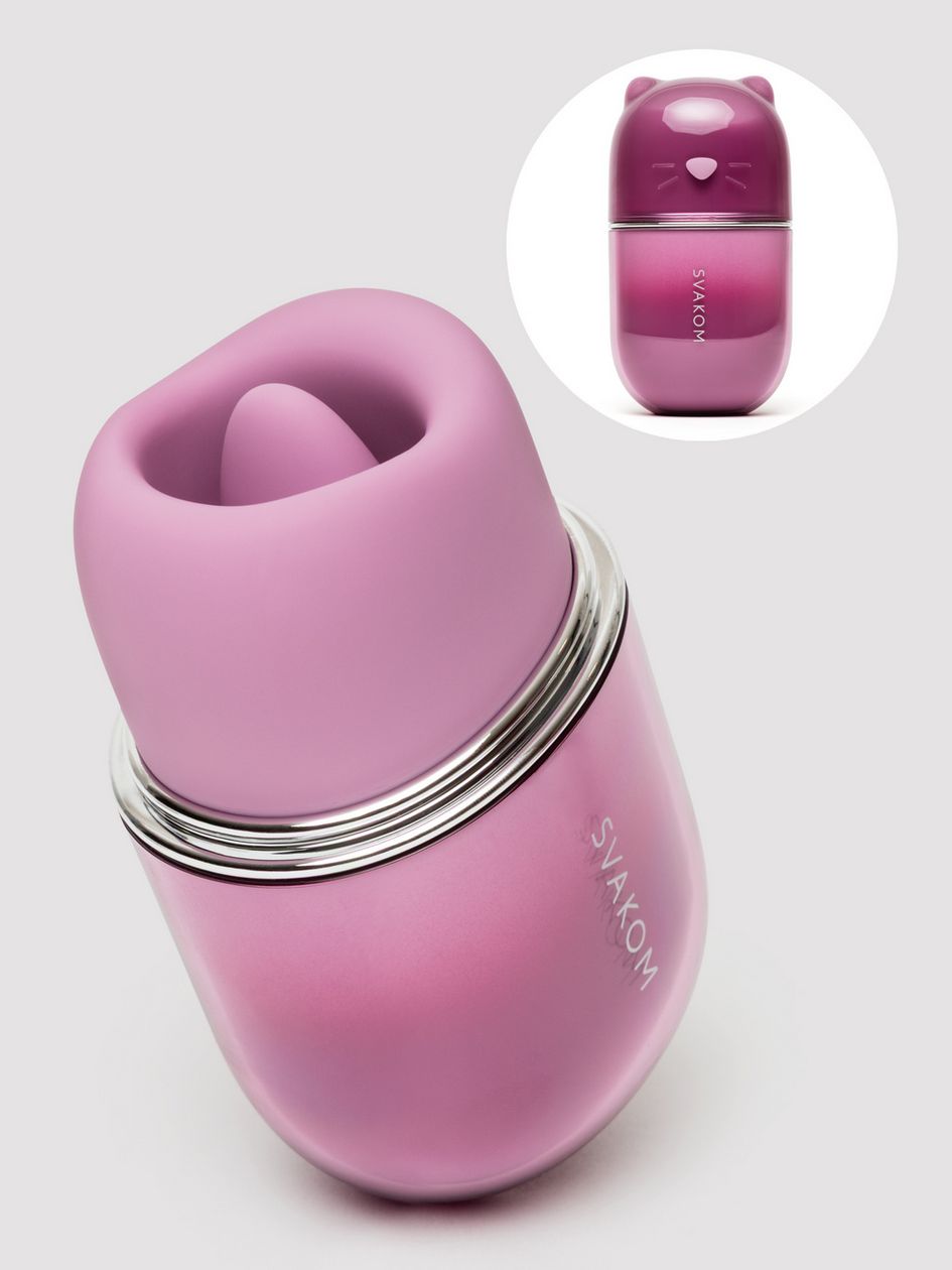 Svakom Klitty App Controlled Licking Clitoral Stimulator with Suction