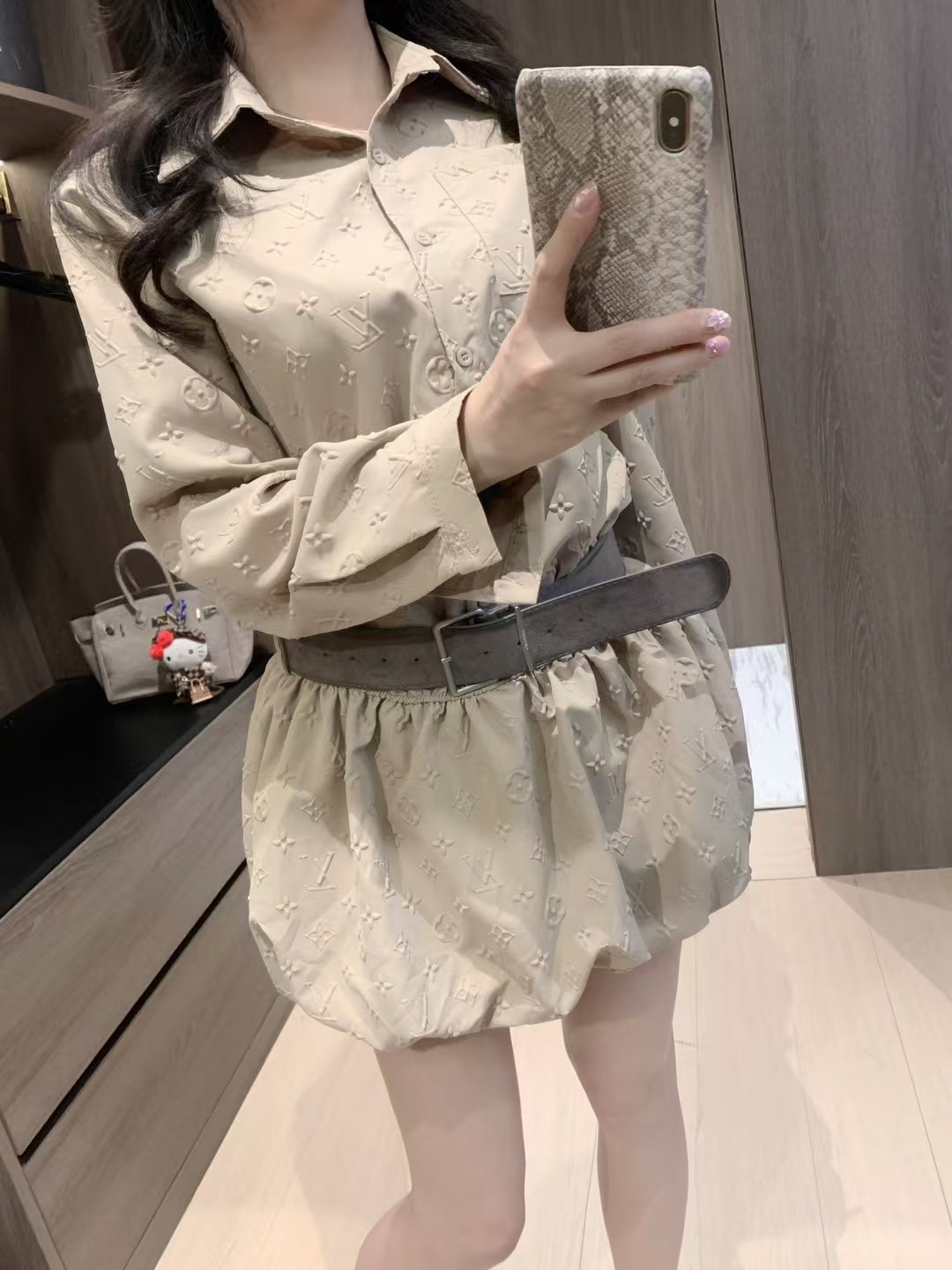L X V Flower bud skirt（Women's style）（Multiple colors）
