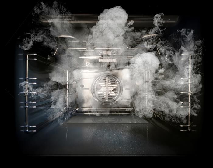 GLEM GAS - Forno incasso elettrico GFU98IX-S6V3 Classe A-Acciaio Satinato