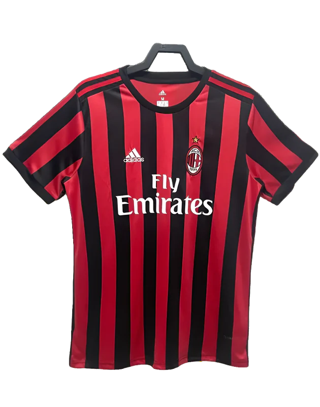 AC Milan 17/18 I Home Jersey - Retro Version