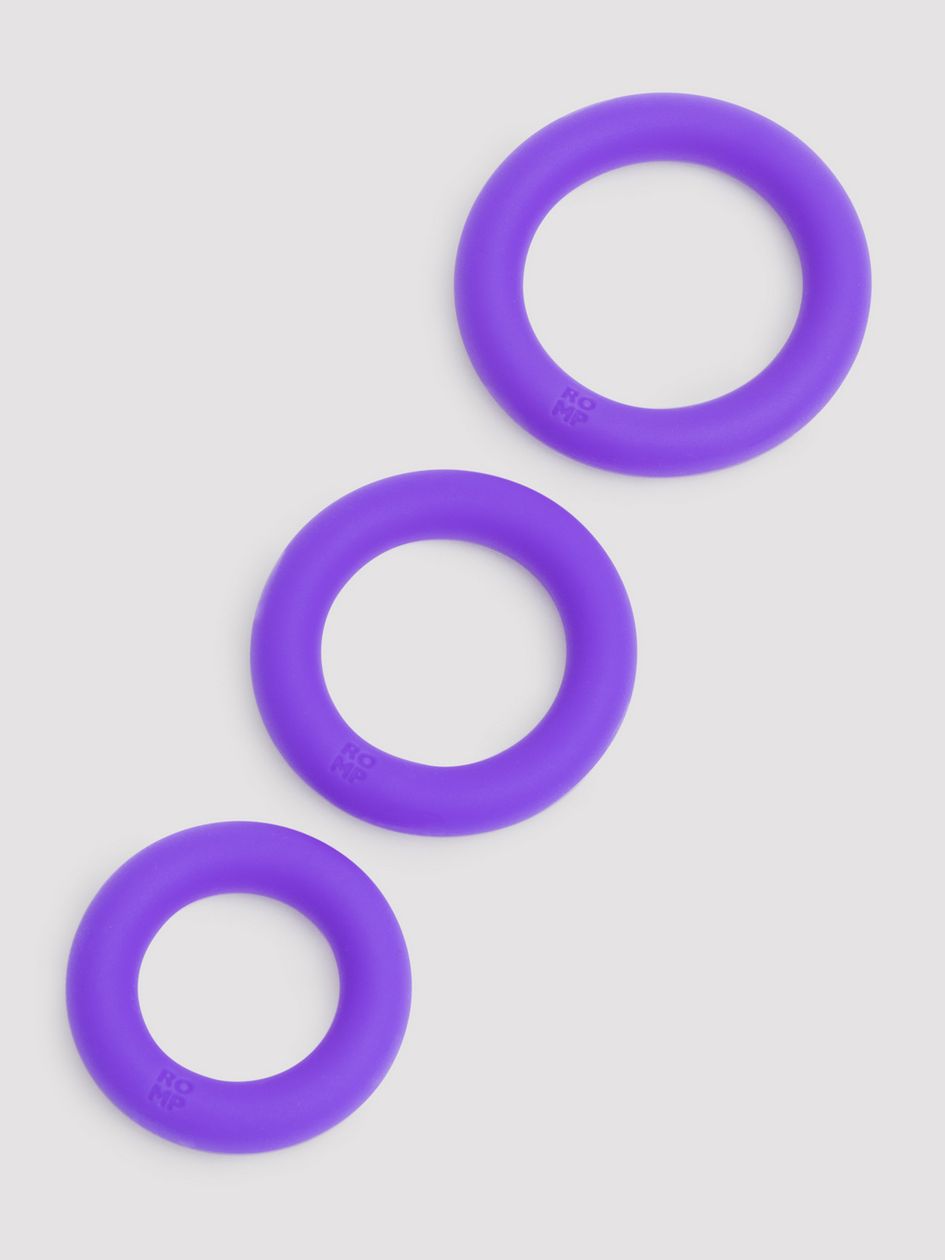 ROMP Remix Trio Silicone Cock Ring Set (3 Piece)