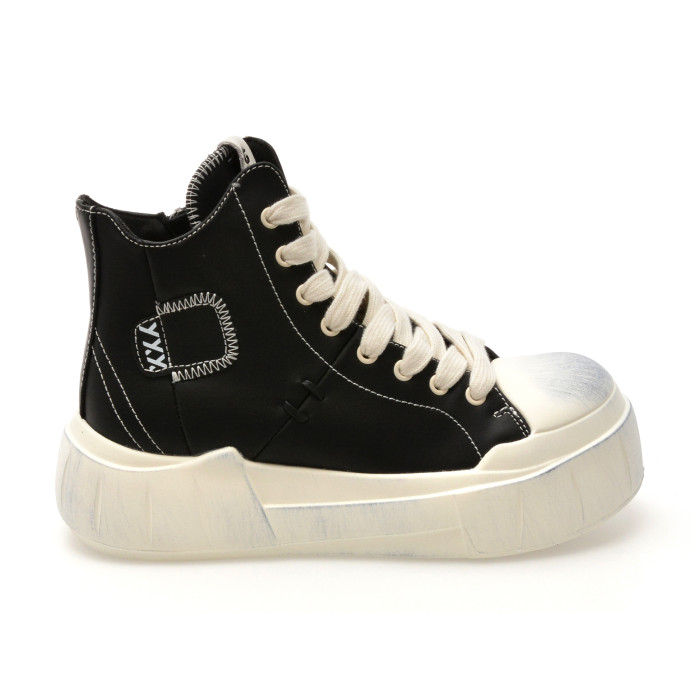 Ghete GRYXX negre, 986730, din piele naturala