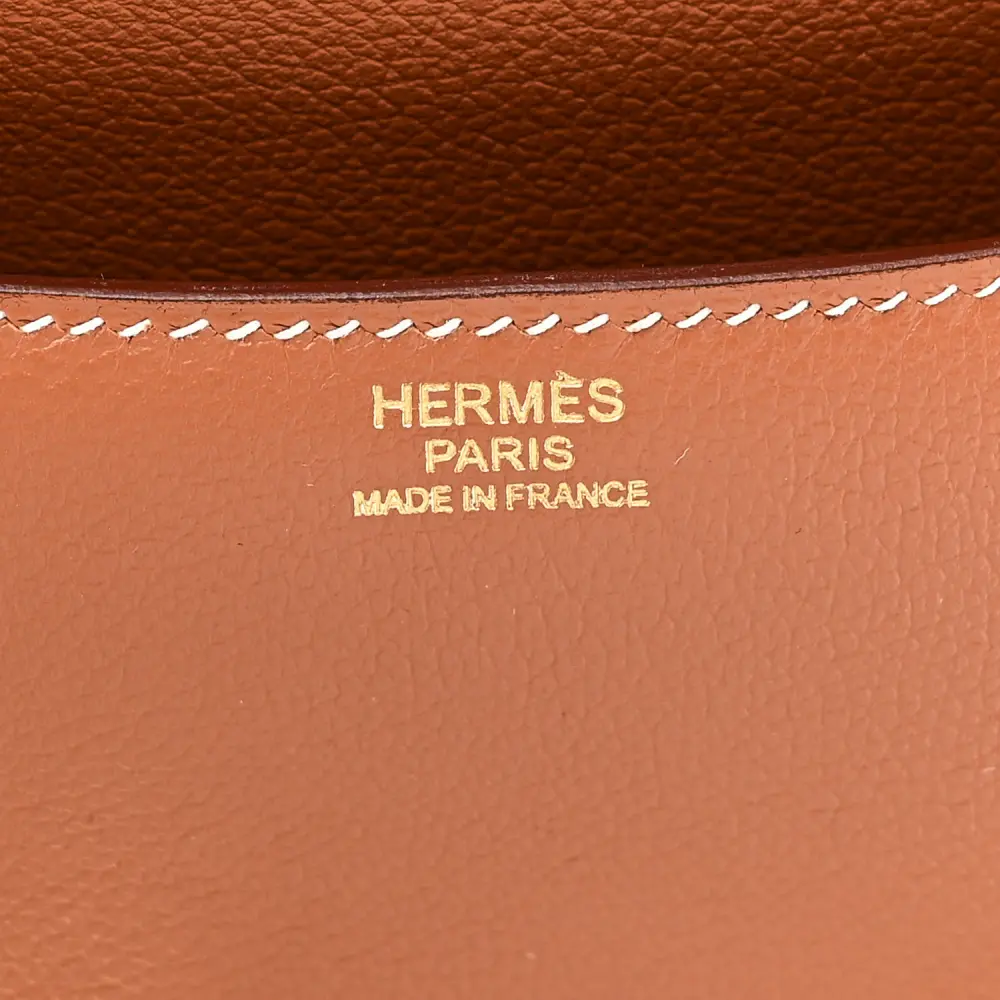 Hermès Constance 24 Brown Evercolor Leather Gold Hardware