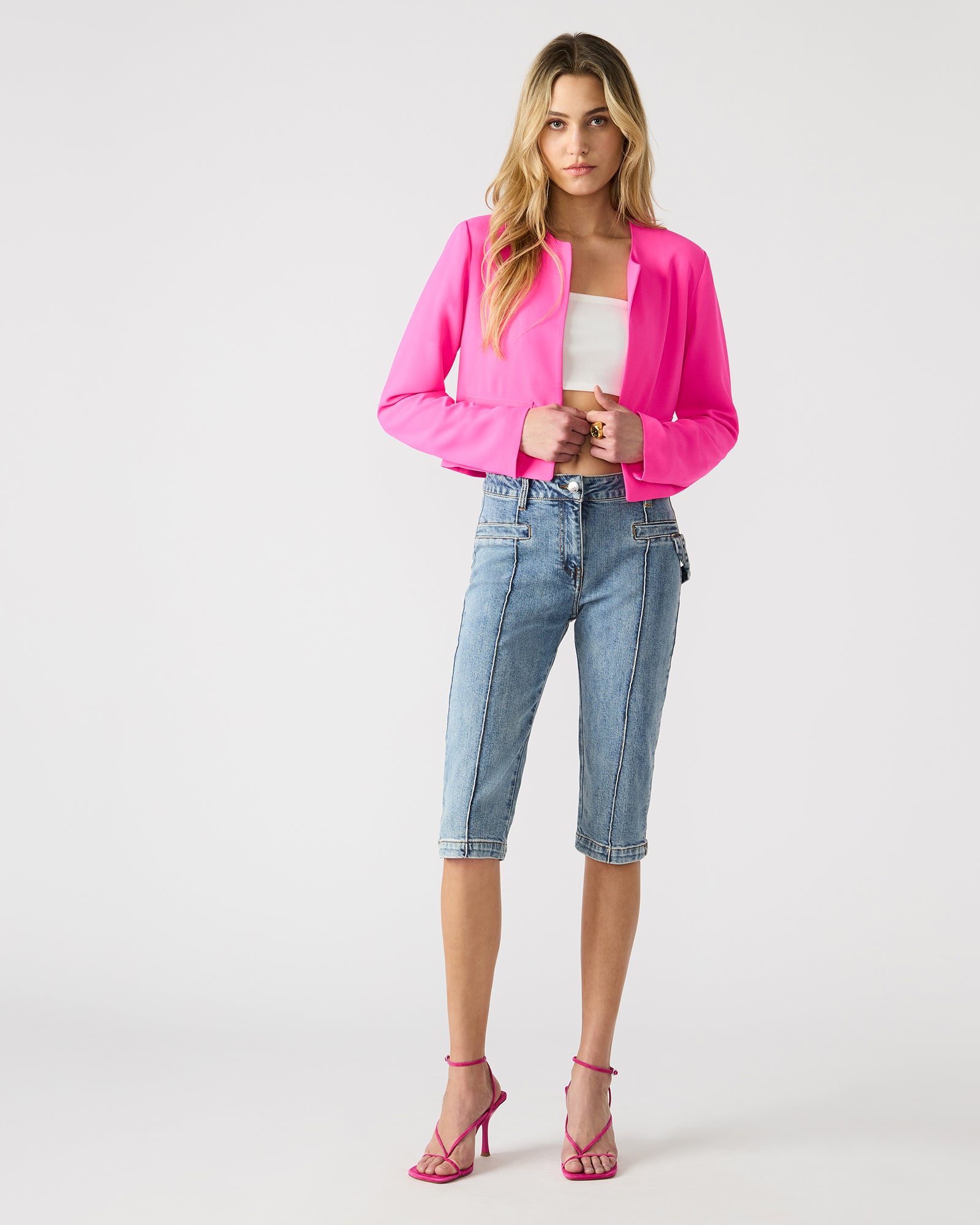 Serenea Blazer Hot Pink