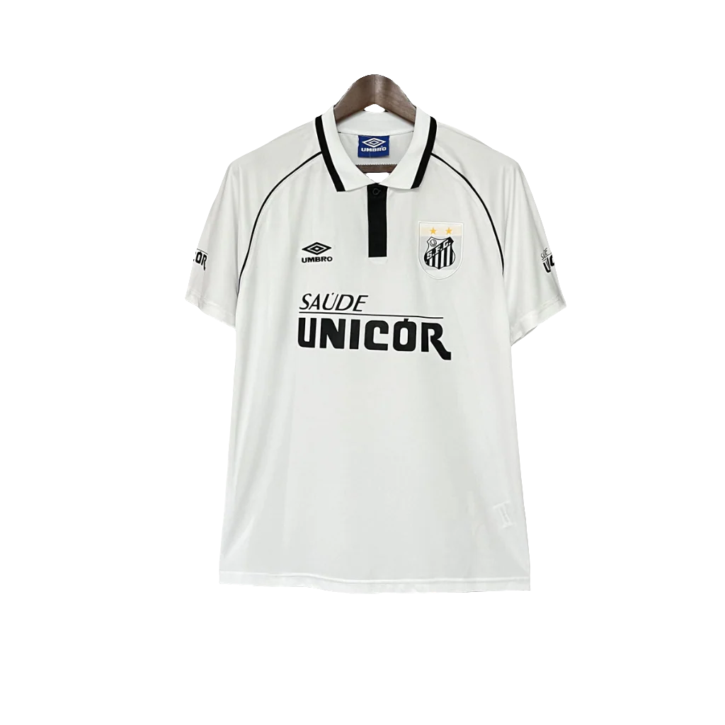 Santos 1997 I Home Jersey - Retro Version