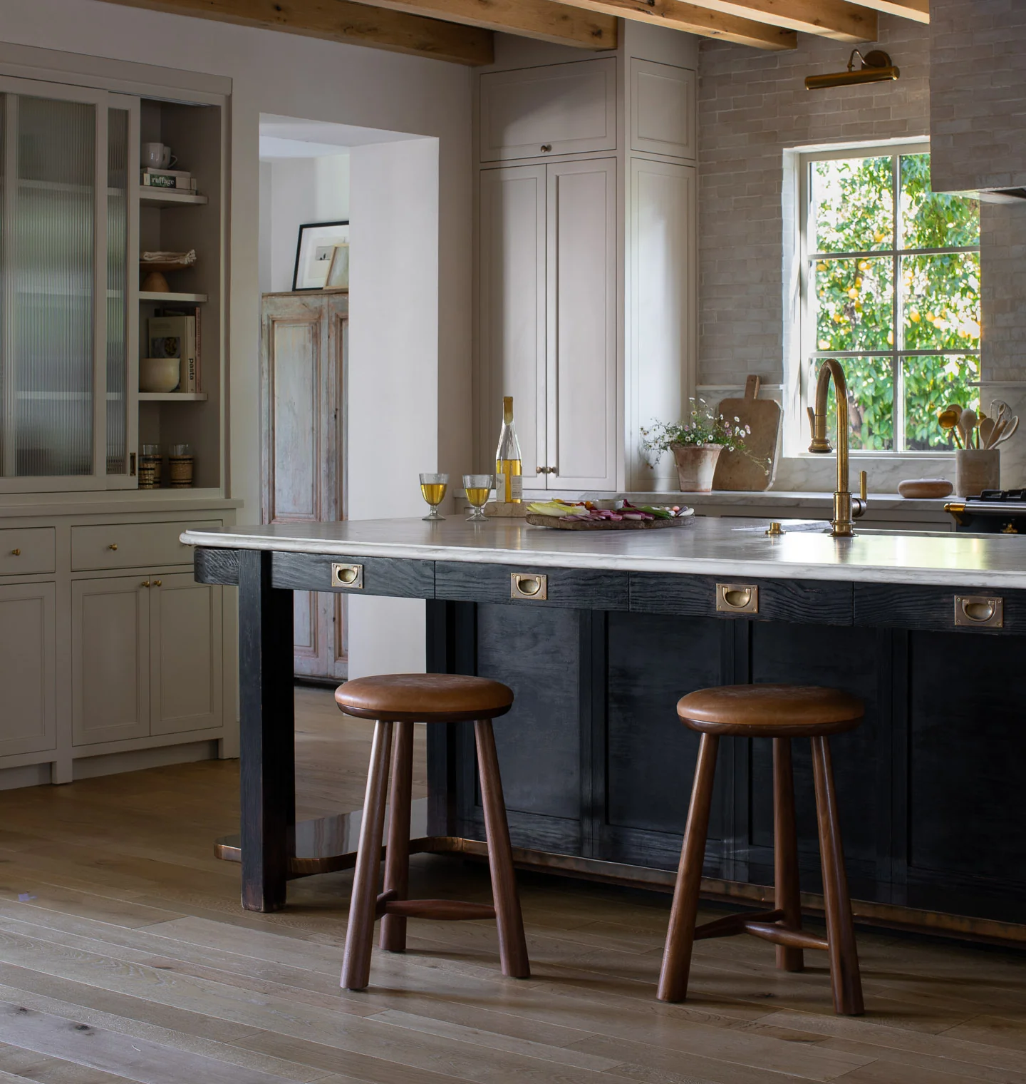 Charlie Upholstered Counter Stool