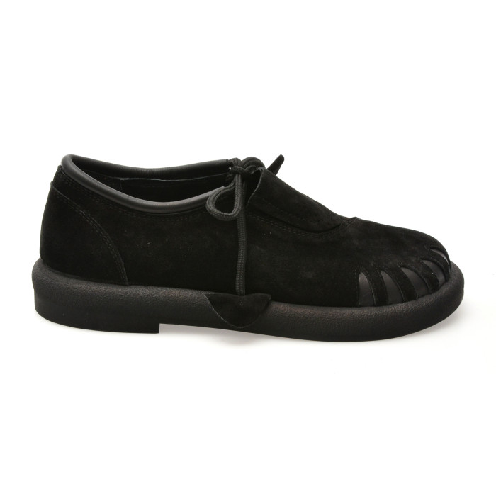 Pantofi GRYXX negri, 213011, din piele intoarsa