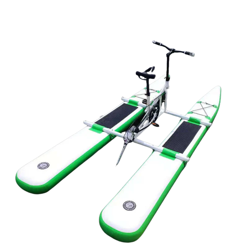 HAVOSPARK Croco-1 Tandem Water Bike – Inflatable Pedal Boat, 12–15km/h Top Speed