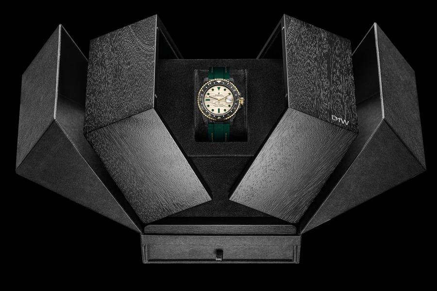 Rolex DiW NTPT Carbon GMT Master 2 OASIS