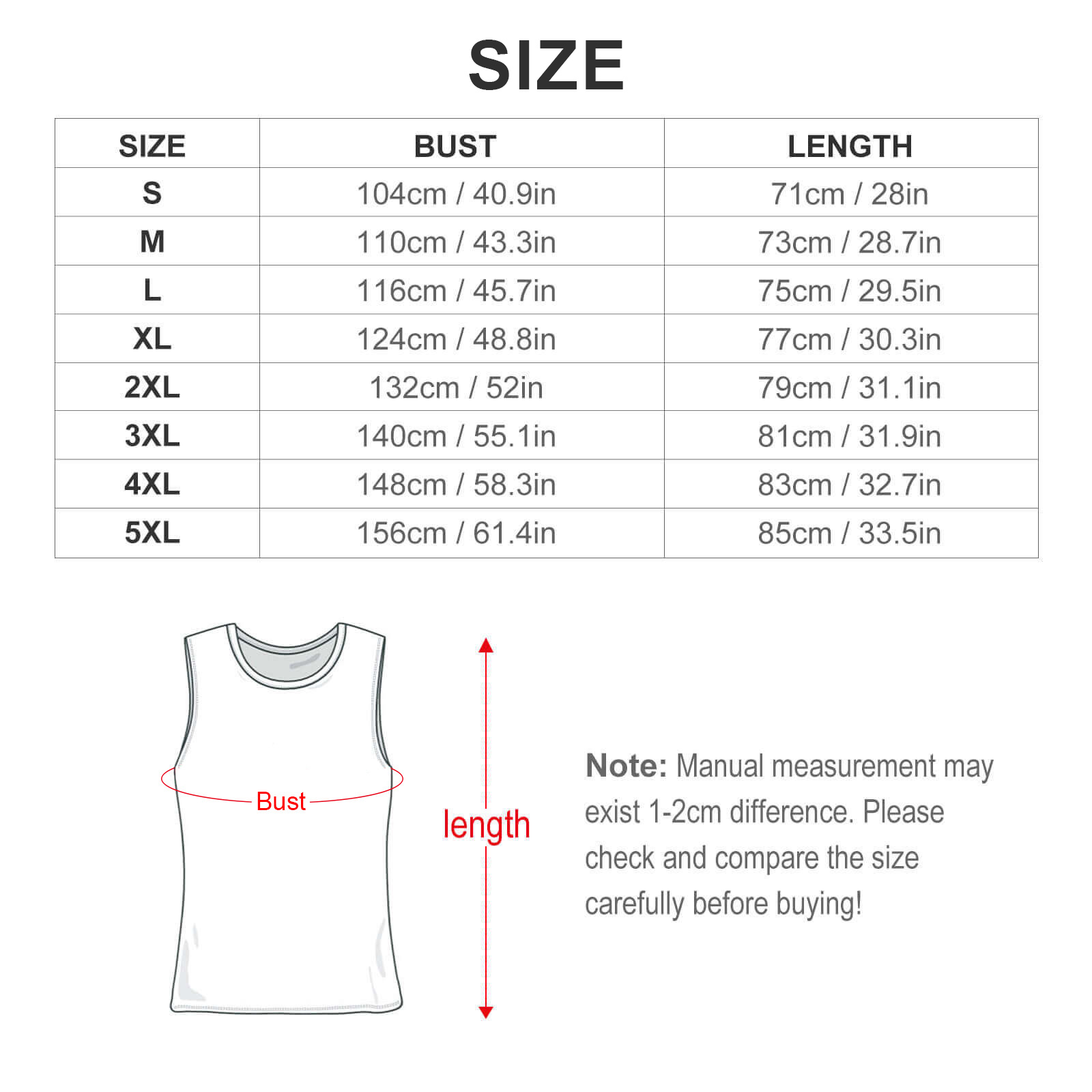 Customized Men’s Lightweight and Stylish Full Print Vest
