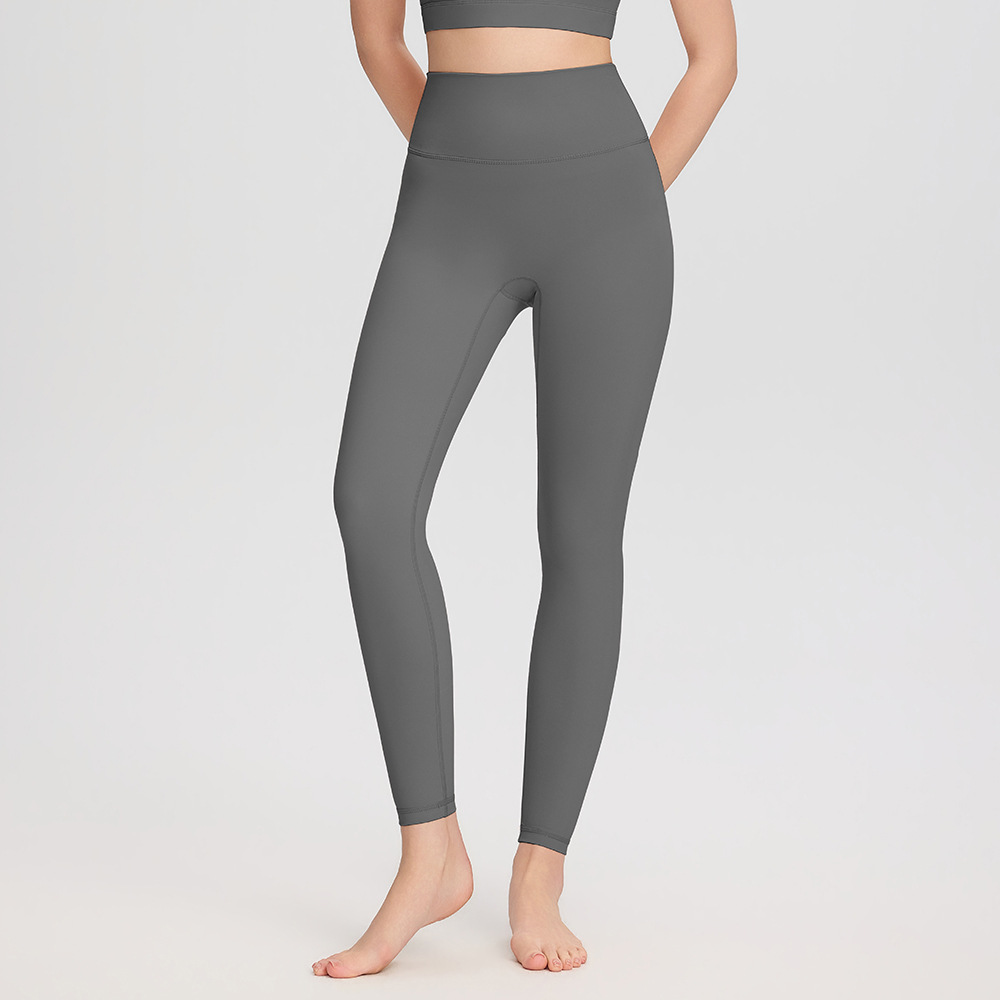 Shaping and lifting yoga pants for women, tight-fitting, stretchy, high-waisted, cropped, peach-shaped yoga pants for women.