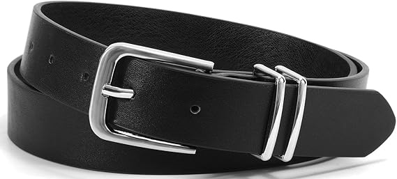 BELTIQUE Women Casual Leather Belt for Jeans Pants
