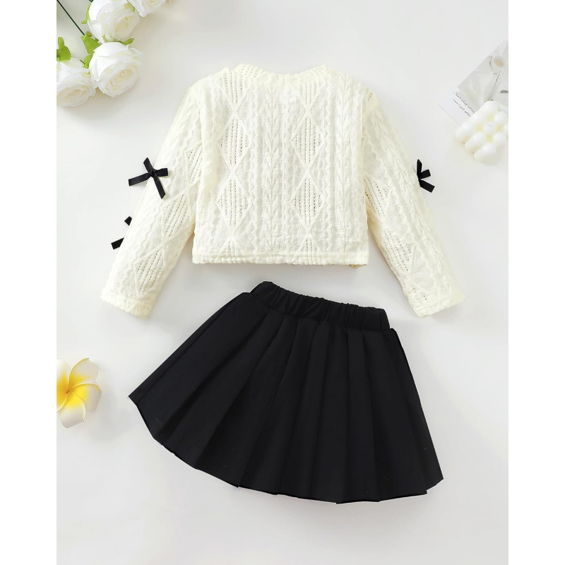 Toddler Baby Girl Fall Winter Skirt Set